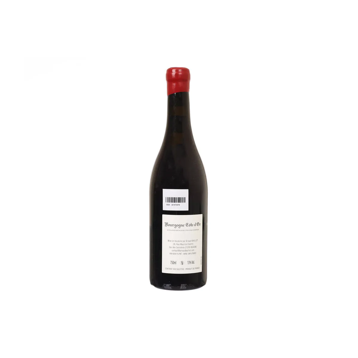 ARNAUD BAILLOT Bourgogne Cote d'Or Rouge 22 (750mL)