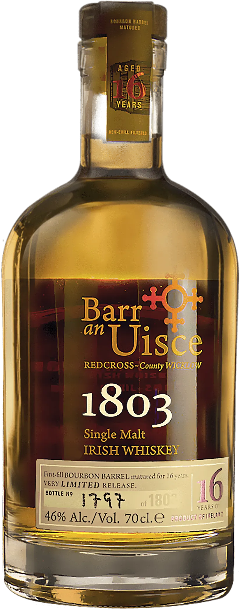 Barr an Uisce 16 Year Old Single Malt 70cl