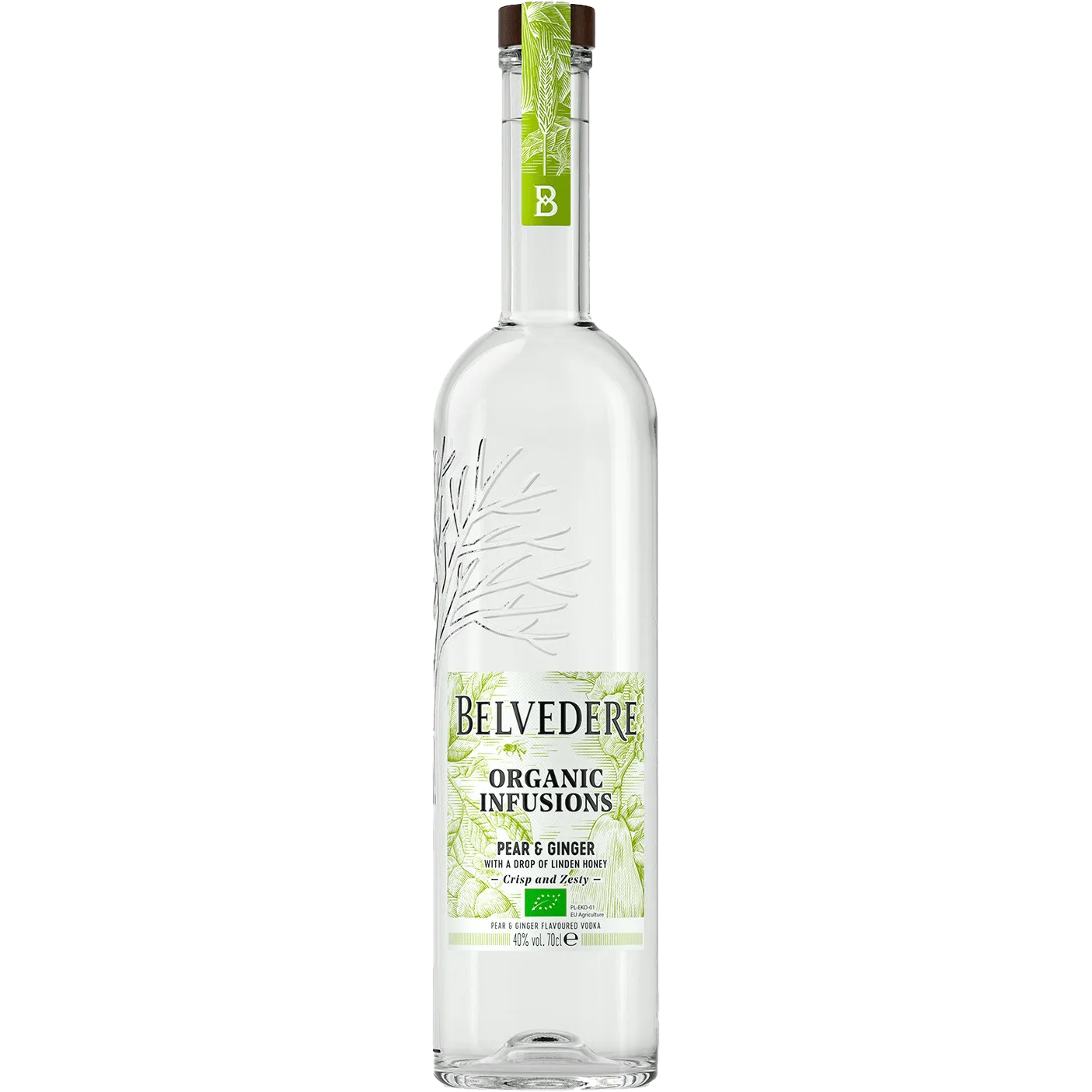 Belvedere Vodka Organic Infusions Pear & Ginger