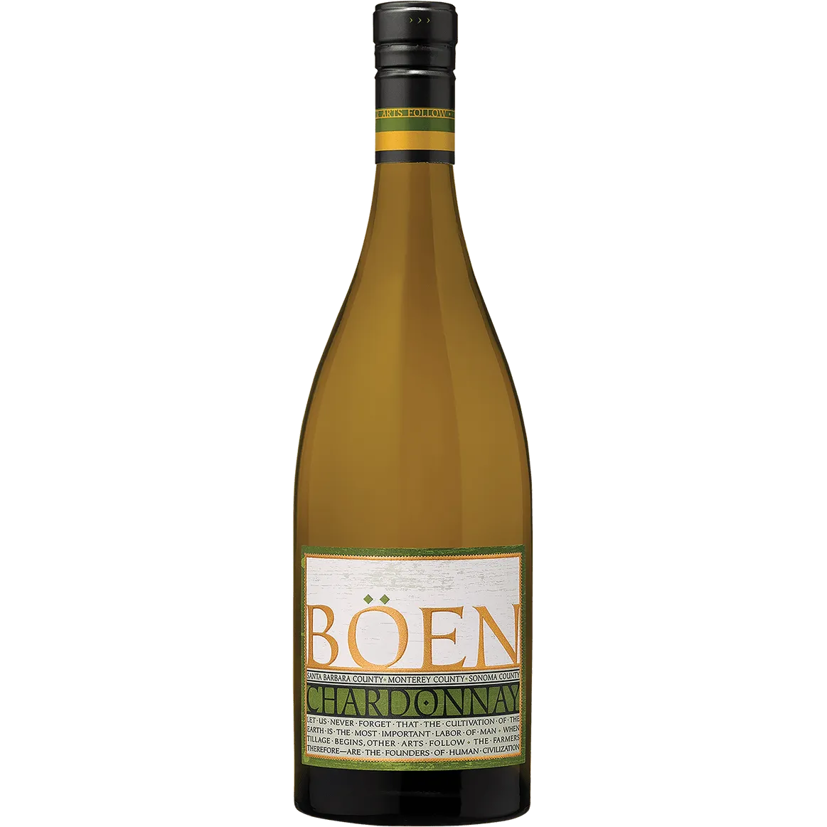 Böen Wines Sonoma, Monterey, Santa Barbara Chardonnay 2021