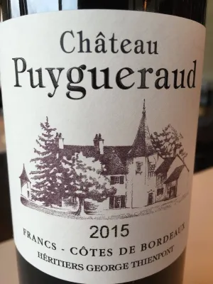Chateau Puygueraud 2015 Cotes De Bordeaux Taylors Wines