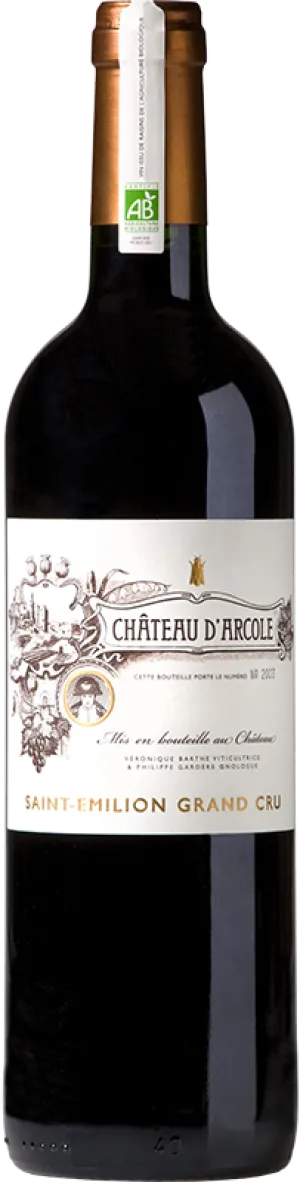 Château d'Arcole Saint-Émillion Grand Cru