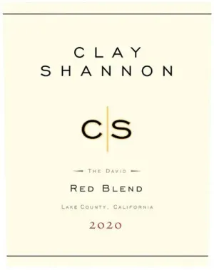Clay Shannon 2020 "The David" Lake County Red Blend Taylors Wines