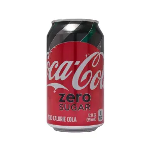 COCA-COLA Coke Zero - USA [Can]  (355mL)