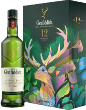 Glenfiddich 12Yo Santtu Gift Pack 70cl