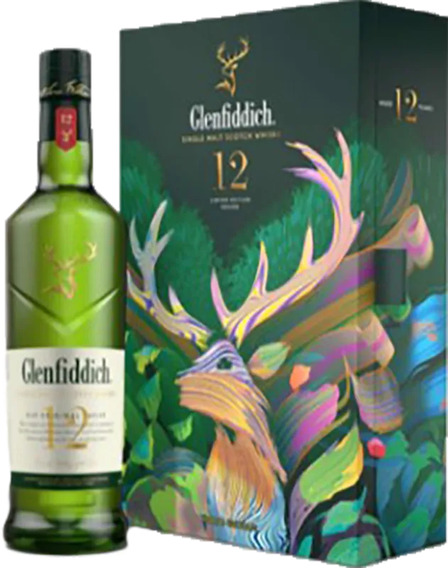 Glenfiddich 12Yo Santtu Gift Pack 70cl