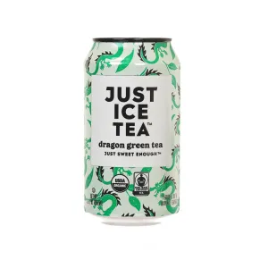 JUST ICE TEA Organic Dragon Green Tea [Can]  (355mL)