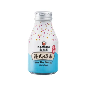 KAMCHA Hong Kong Milk Tea - Less Sugar  (280mL)