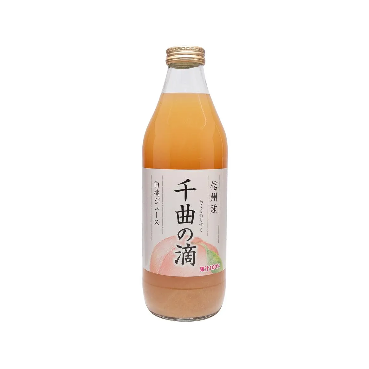 KOTOBUKIKOUGEN Shinshu White Peach Juice - Chikuma No Shizuku  (1000mL)