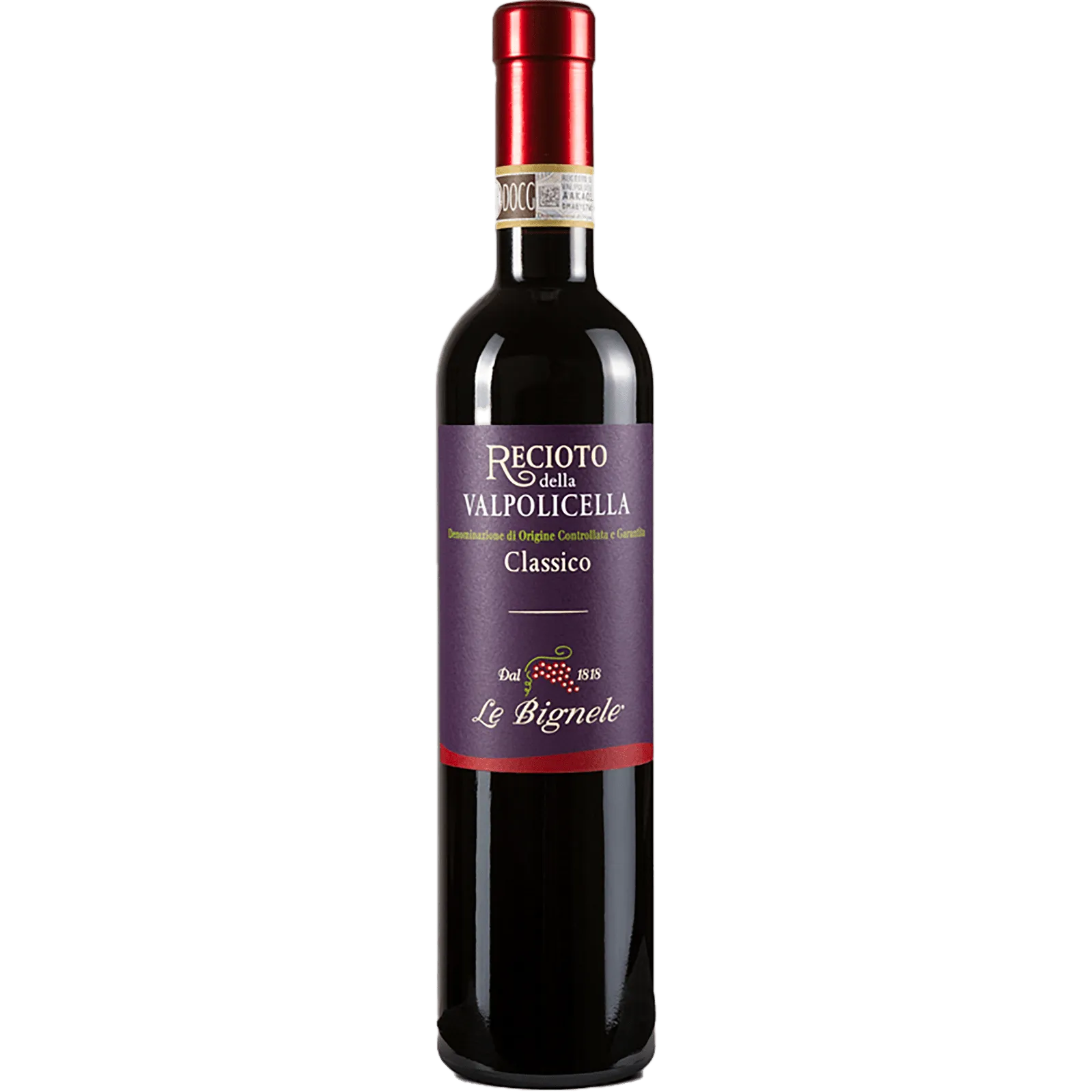 Le Bignele Recioto della Valpolicella 50cl 2022