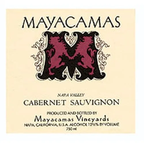 Mayacamas Vineyards 2007 Mt. Veeder Cabernet Sauvignon Taylors Wines