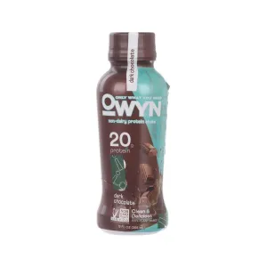 OWYN Plant Based Protein Drink - Dark Chocolate Flavor [PET]  (355mL)