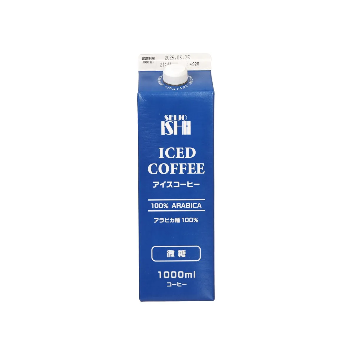 SEIJOISHII Low Sugar Iced Coffee  (1000mL)