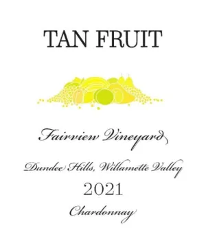Tan Fruit 2021 "Fariview Vineyard" Willamette Valley Chardonnay Taylors Wines