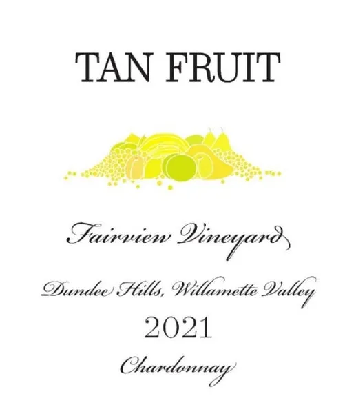 Tan Fruit 2021 "Fariview Vineyard" Willamette Valley Chardonnay Taylors Wines