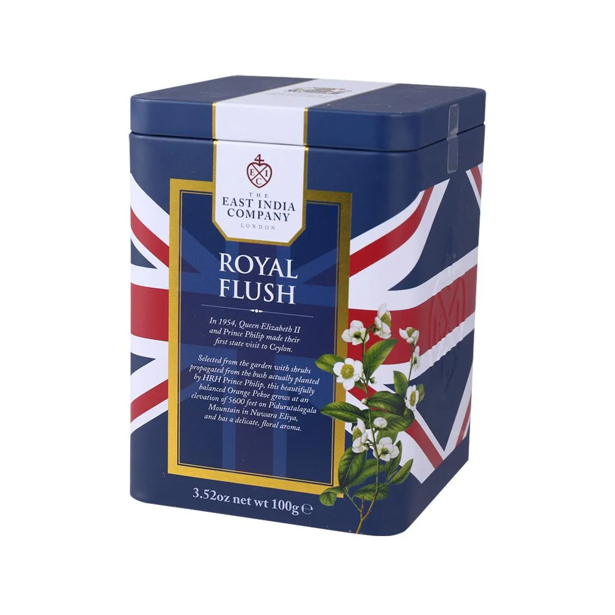 THE EAST INDIA COMPANY Royal Flush Orange Pekoe 1 Fine Black Leaf Tea  (100g)