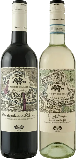 Vigneti del Sole Twin Gift Set