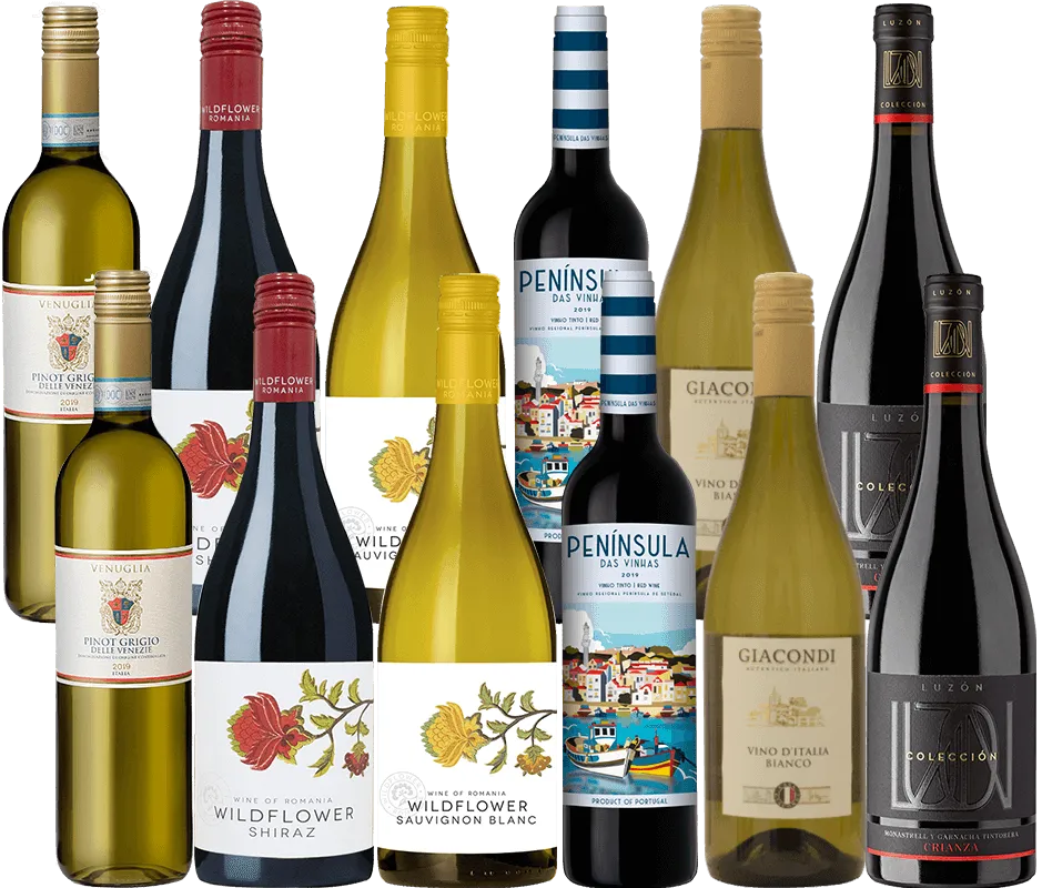 Wine Rack Pack - 12 Bottle Mixed Case